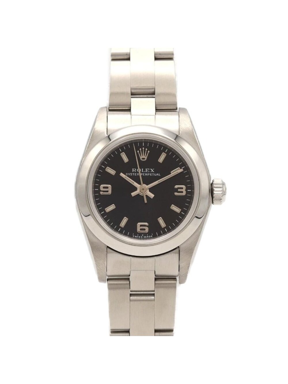 Rolex Oyster Perpetual SS Automatic Number Watch
